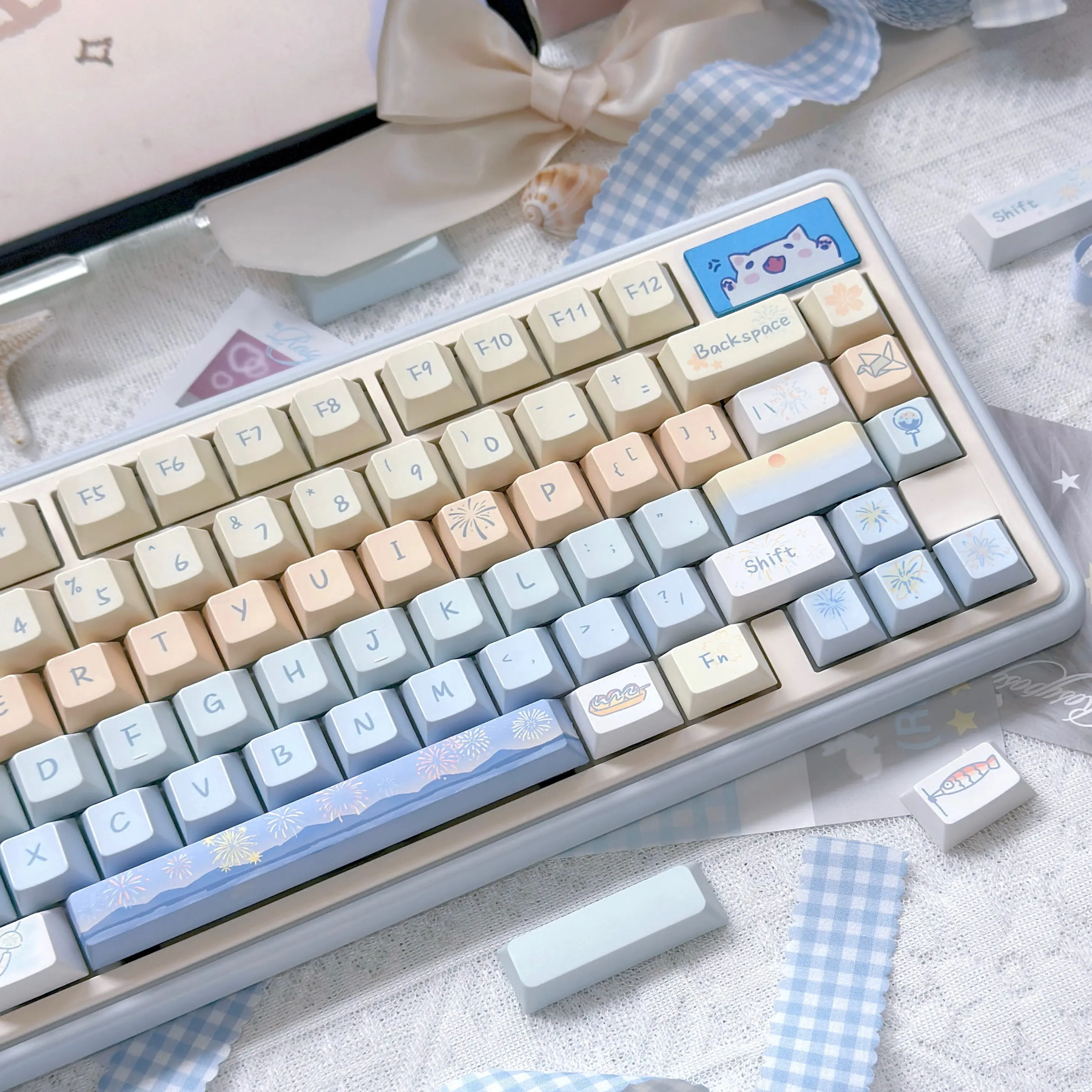 Original Assembly 95 keys HI75 s75 keyboard keycaps