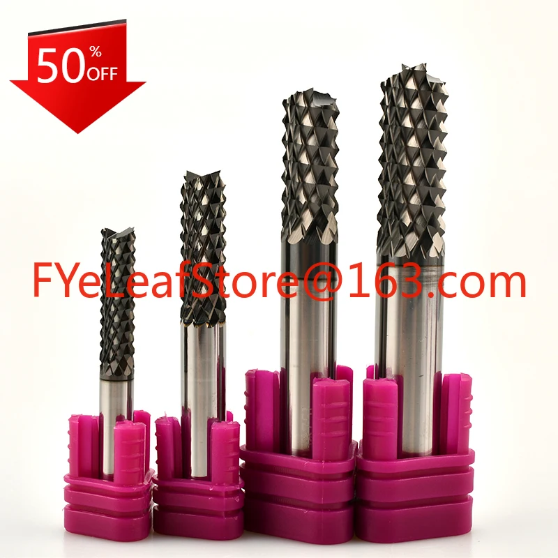 High efficiency diamond coated corn milling cutter, specialized for fiberglass carbon fiber composite materials