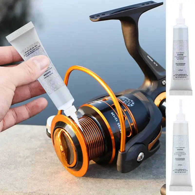 Fishing Reel Lubricant Reel Butter Oil 20ml Fishing Boat Lubricating Oil Reel Butter Grease Reel Oil And Lube Angler Pack