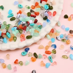 About5-8mm acrylic irregular halo dyed small gravel beads handmade DIY making bracelets, necklaces, jewelry accessories