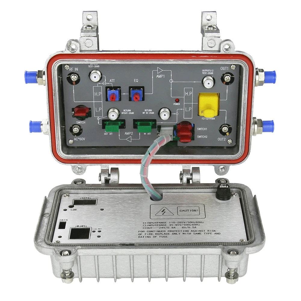 Imagem -02 - Catv Outdoor Bi-direção Trunk Amplificador Bi-direção Amplificador