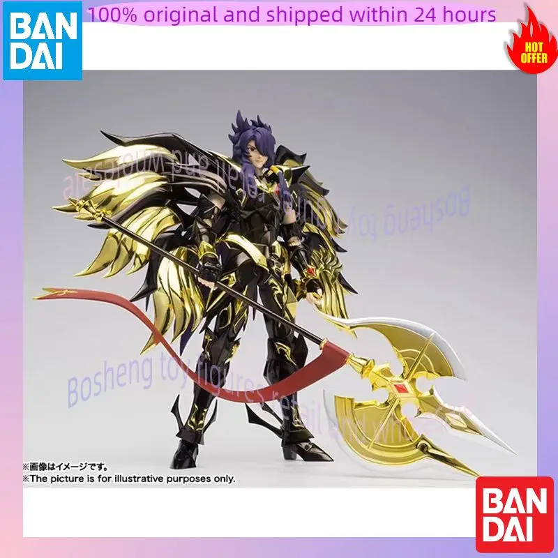 Original Bandai Saint Cloth Myth Soul of Gold EX Evil Loki Metal In Stock Anime Action Collection Figures Model Toys