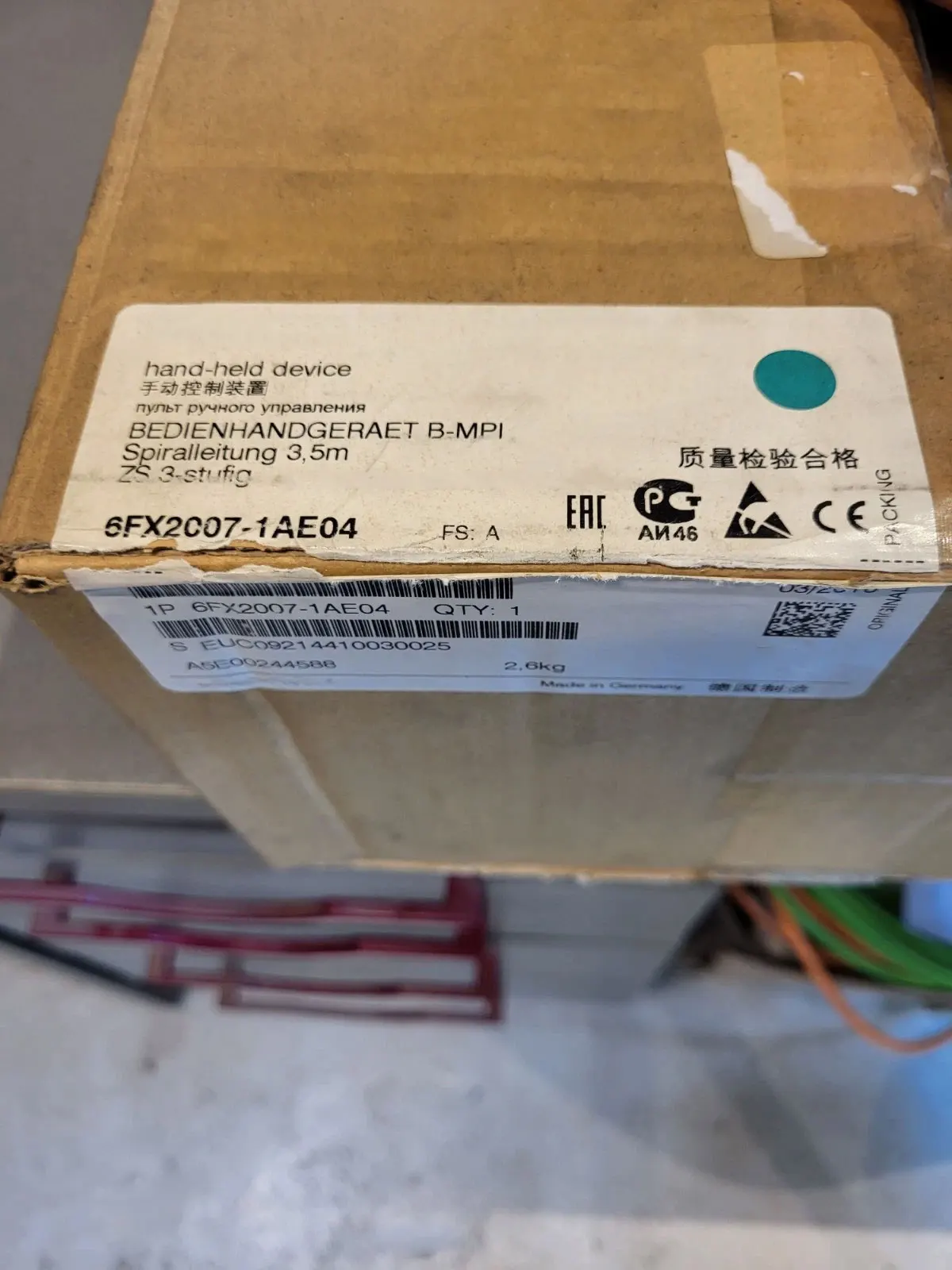 العلامة التجارية الجديدة 6FX2007-1AE04 6FX2007-1AC04 6FX2007-1AC14 6FX2007-1AE14 الضمان لمدة سنة واحدة #3