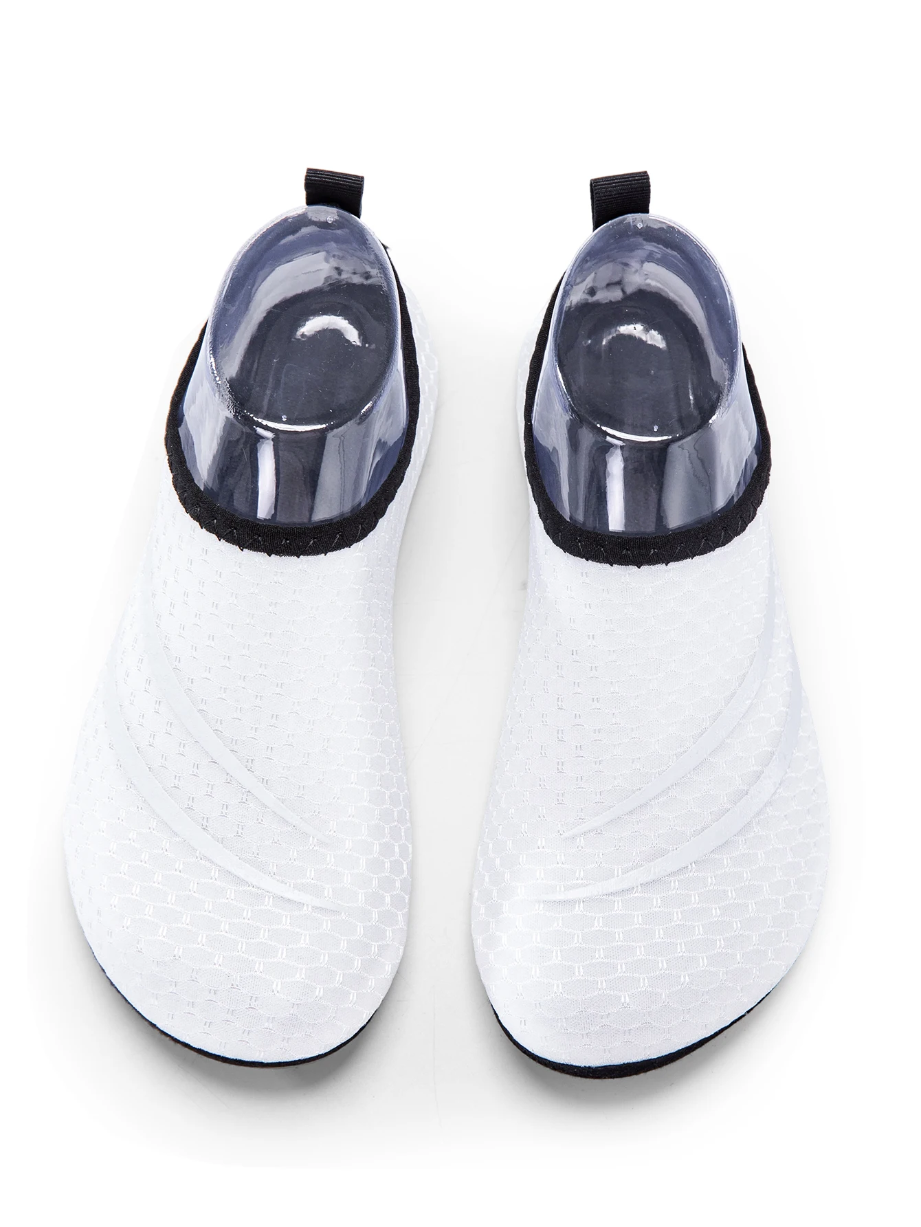Black Barefoot Water Shoes Non-slip Quick Dry Aqua Socks for Women Beach Swimming Yoga Fitness