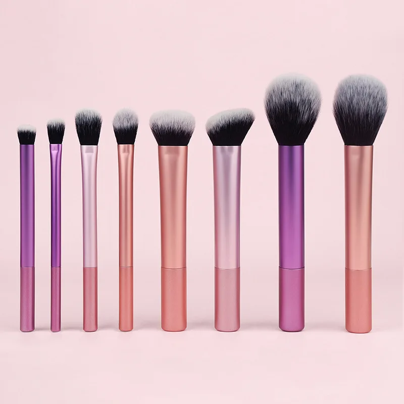 8PCS makeup brush set foundation make-up eye shadow mixed makeup brush beauty tool