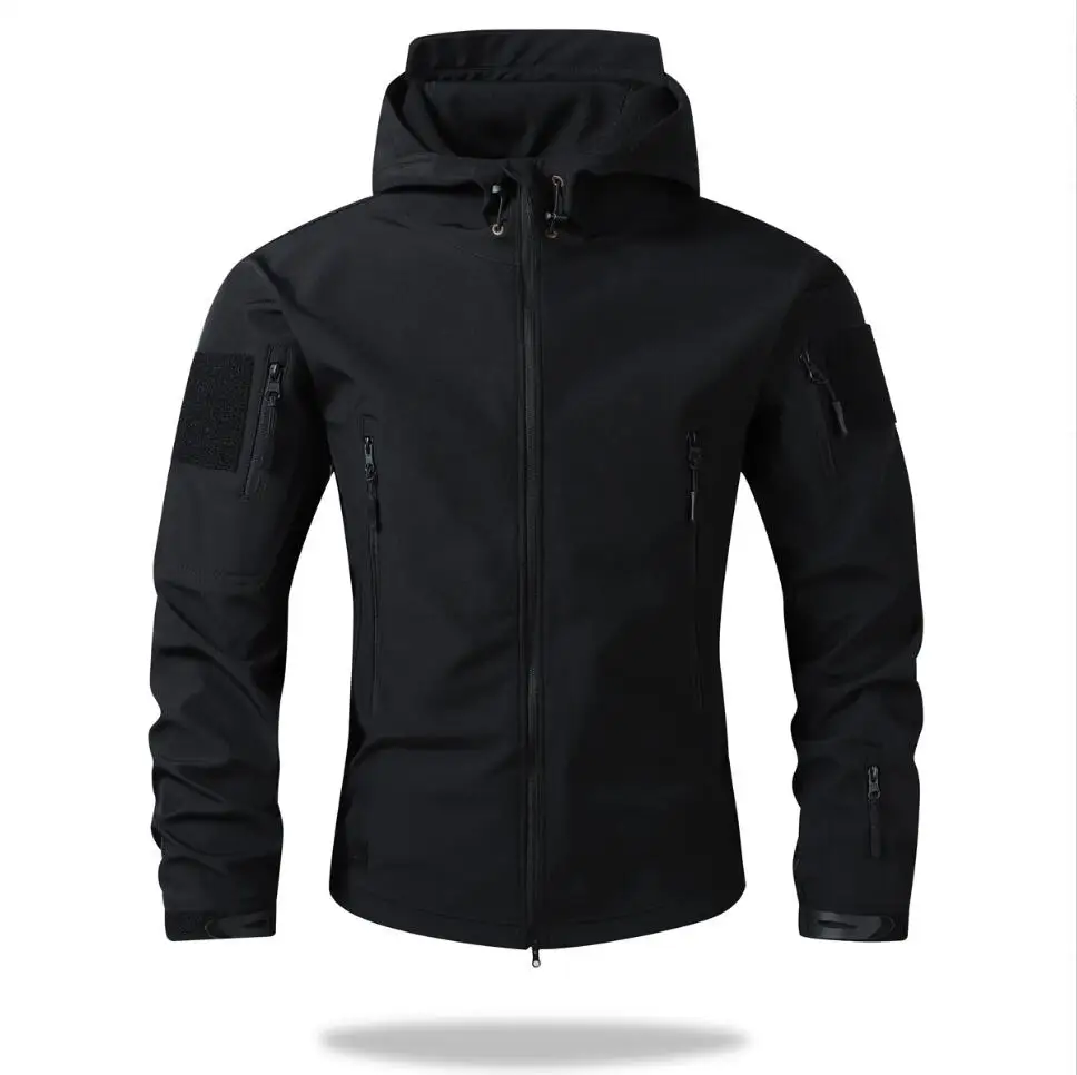 

Men's Winter Autumn Softshell Fleece Jackets Waterproof Outdoor Fishing Hiking Hunting Thermal Camping Cargo Coats Warm M-4XL