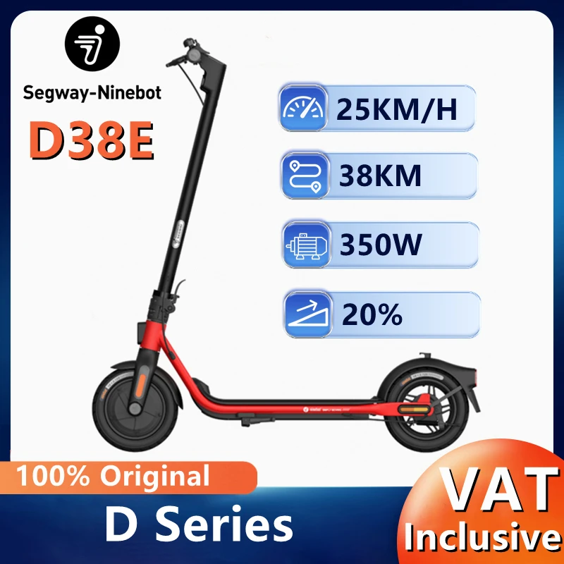 مراجعة شاملة لدراجة نارية كهربائية Ninebot by Segway D38E: الأفضل في فئة الدراجات الكهربائية ذات السرعة العالية والموثوقية