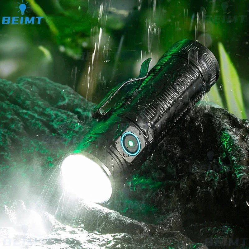 XHP360*6 LED EDC 10000LM Flashlights Portable Rechargeable Torch Outdoor IPX65 Waterproof Hiking Camping Emergency Work Light