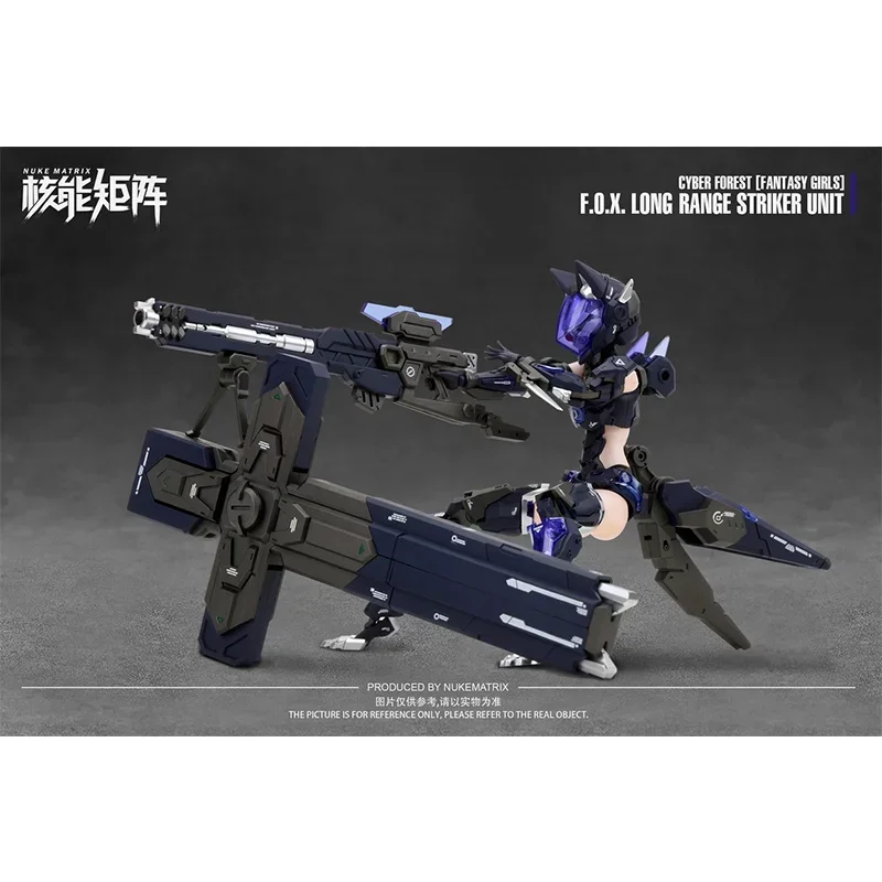 In Stock 16 Cm Original Game Anime Character Fox Hunting Mobile Suit Girl VIVIENNE HAYHA Action Figure Toy Kids Gift Model