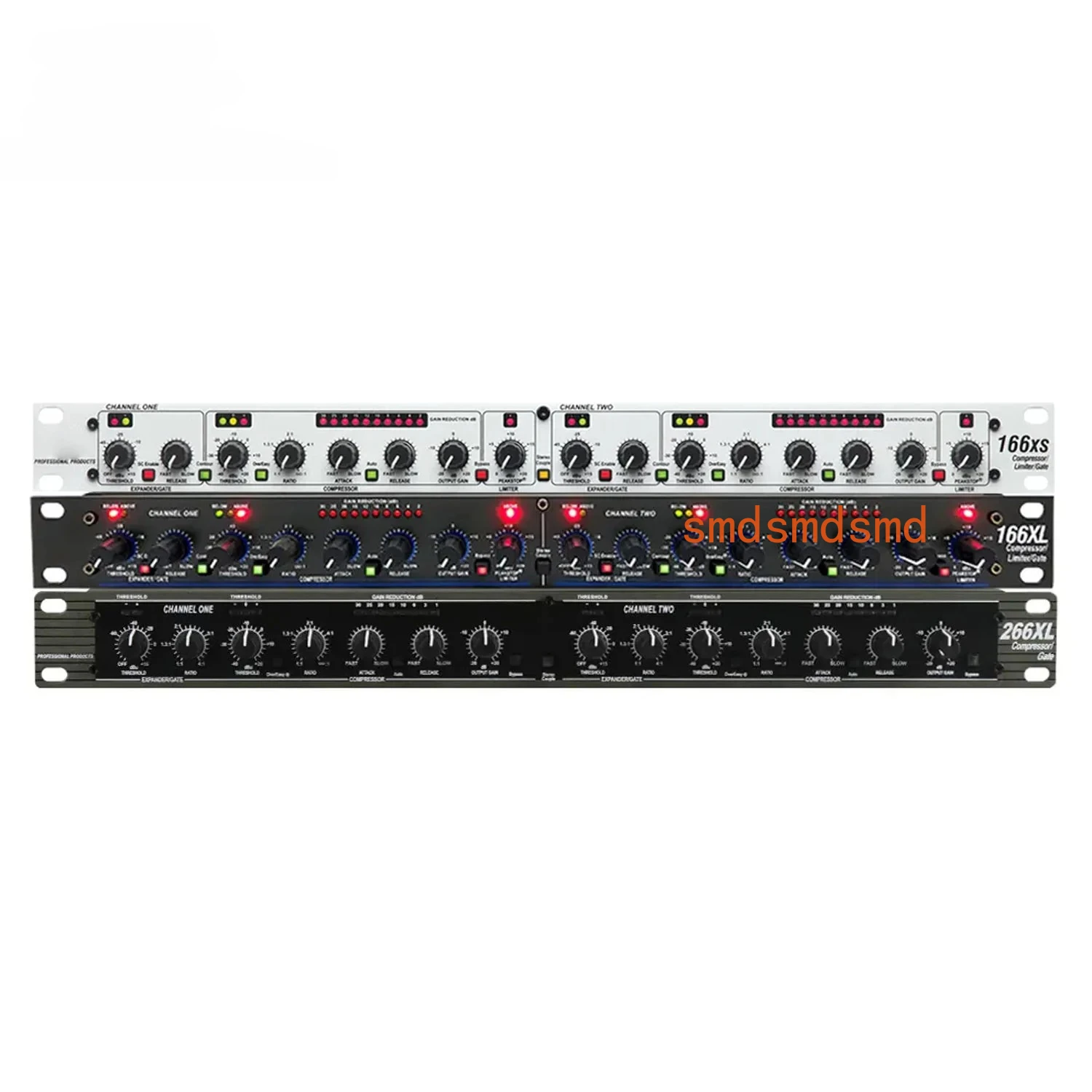 Professional Compressor Limiter High-precision Anti-whistling Dual-channel Digital Audio Processor for Stage Sound Sys