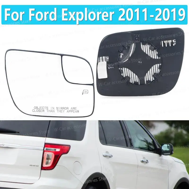 

Car Heated Door Wing Rearview Side Mirror Glass For Ford Explorer 2011 2012 2013 2014 2015 2016 2017 2018