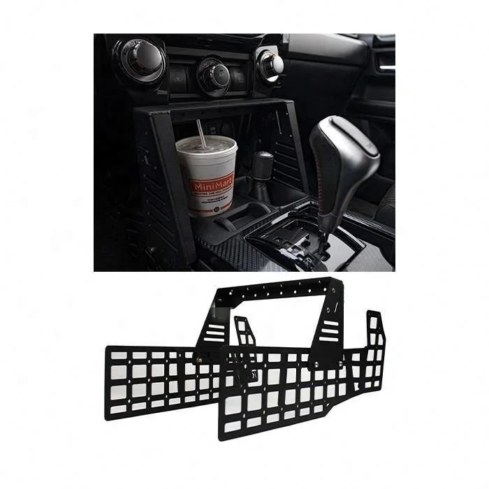 

2010+ 4x4 accessories Steel Center Console Modular Storage Panel for 4Runner