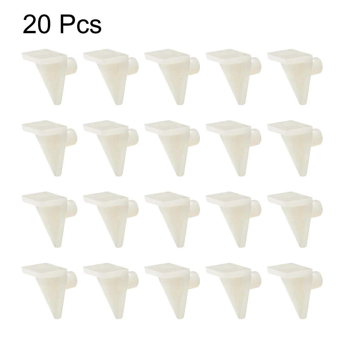 20/50pcs Plastic Shelf Support Pegs 5mm Cabinet Shelf Clips Support Holder Bracket Clip for Kitchen Furniture Shelves Supplies
