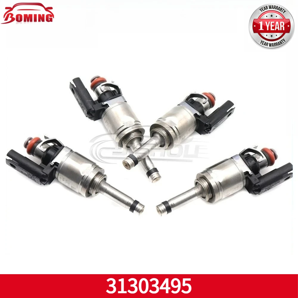 

31303495 Car Fuel Injectors Nozzle 4pcs Fit For Volvo S60 S80 S90 V60 V70 XC40 XC60 XC70 XC90 2.0L Turbo 2015-2018 31478608