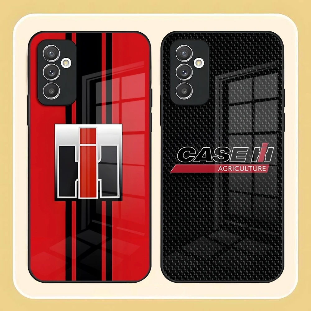 Funda de teléfono Case International Havester IH Tractor para Samsung S26 S24 Ultra S23 S22 S21 Fe S25 A54 A34 A24 A53 A16, cubierta de vidrio