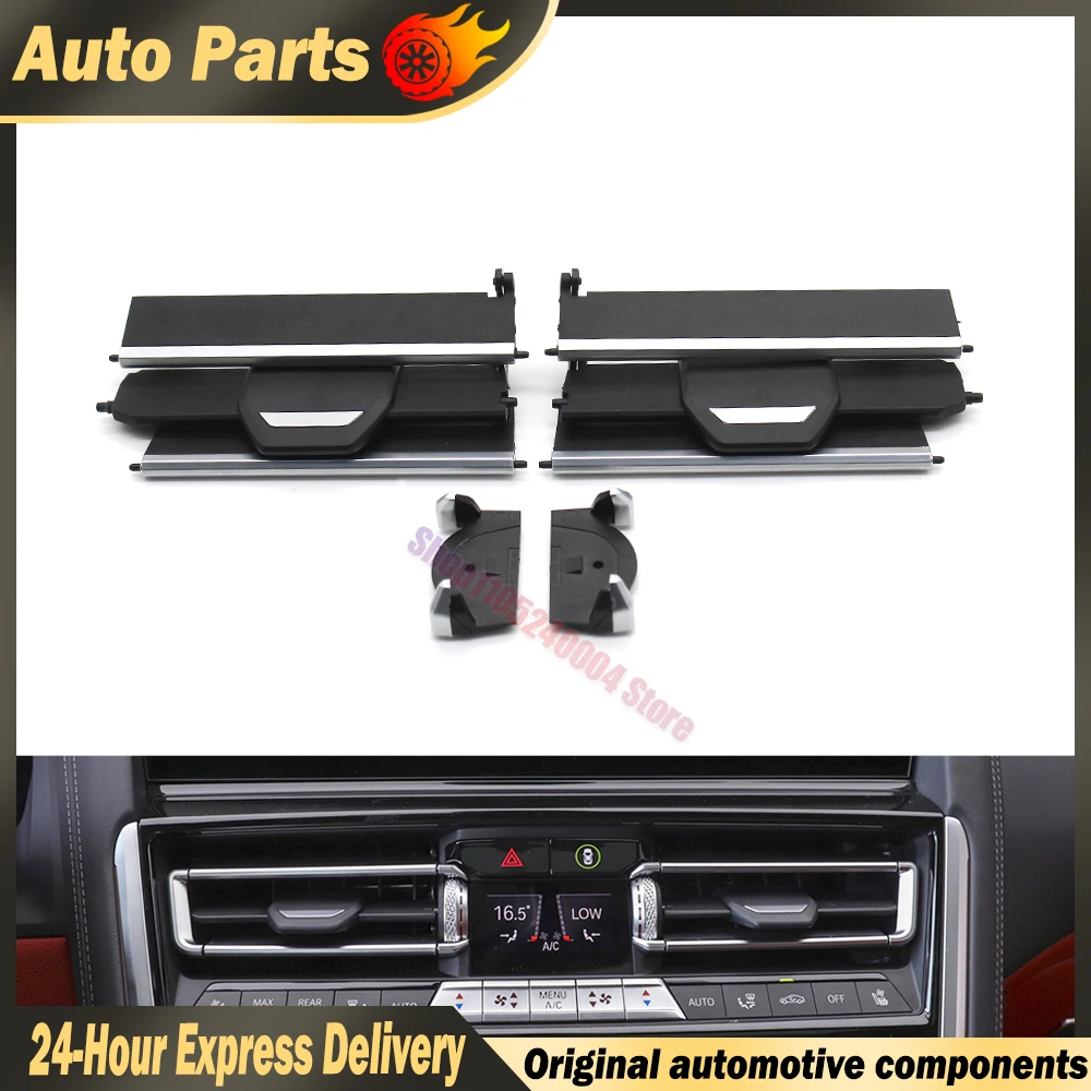 For BMW 8 Series G14 G15 G16 F91 F92 2017-2022 Car Front Center Air Conditioning Middle AC Vent Grille Outlet Panel Repair Kit