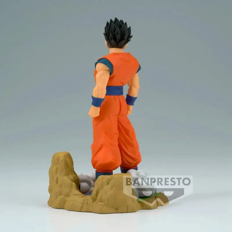 Banpresto-Dragon Ball Z History Box, Son Gohan Anime Figure, Original, Authentique, Modèle de boîte, Jouet pour enfant, Poupées, Cadeau de festival, En stock