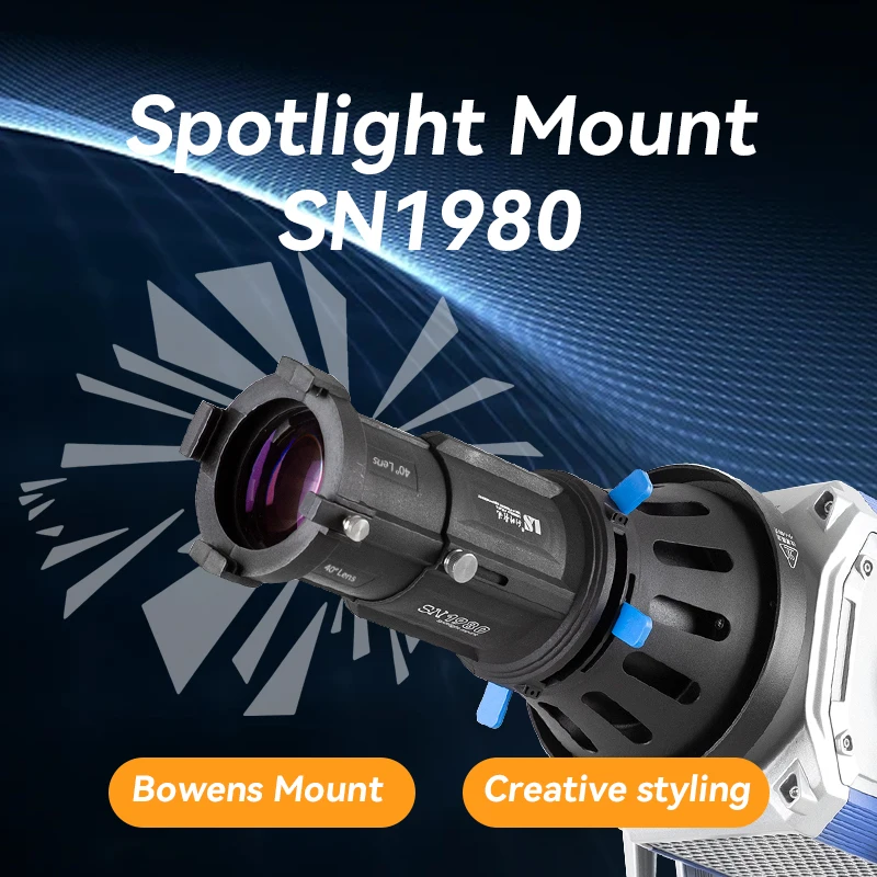 SN1980 Spotlight Modifier Set with 20°optical lens