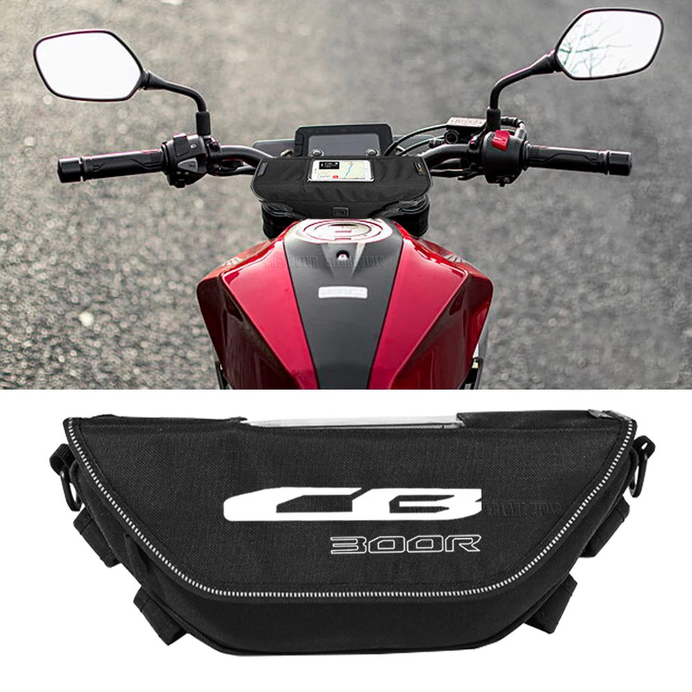 For CB 300R 300 R Neo Sports Cafe 2018 2019 2020 2021 2022 2023 2024 Waterproof motorcycle handlebar travel navigation bag