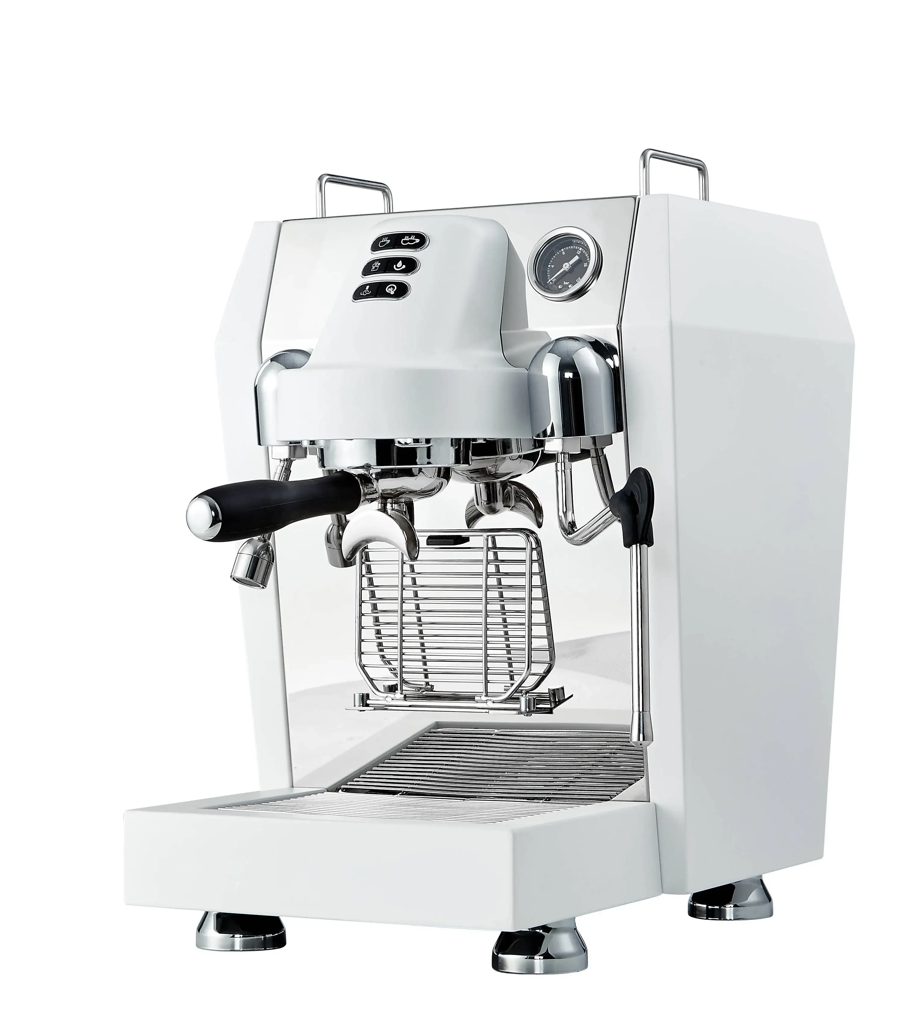 Hot Sale Commercial Espresso Machine Electric Italian Semi-automatic Coffee Machine With Milk Frother