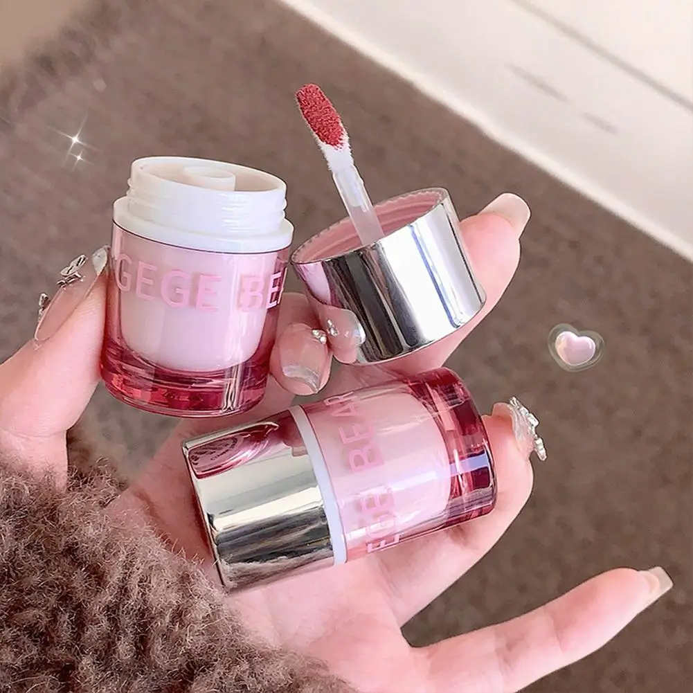 

Crystal Lock Light Lip Jelly Water Mirror Lip Glaze Stain Cups Easy Not Moisturizing Long-lasting Makeup To W4E2