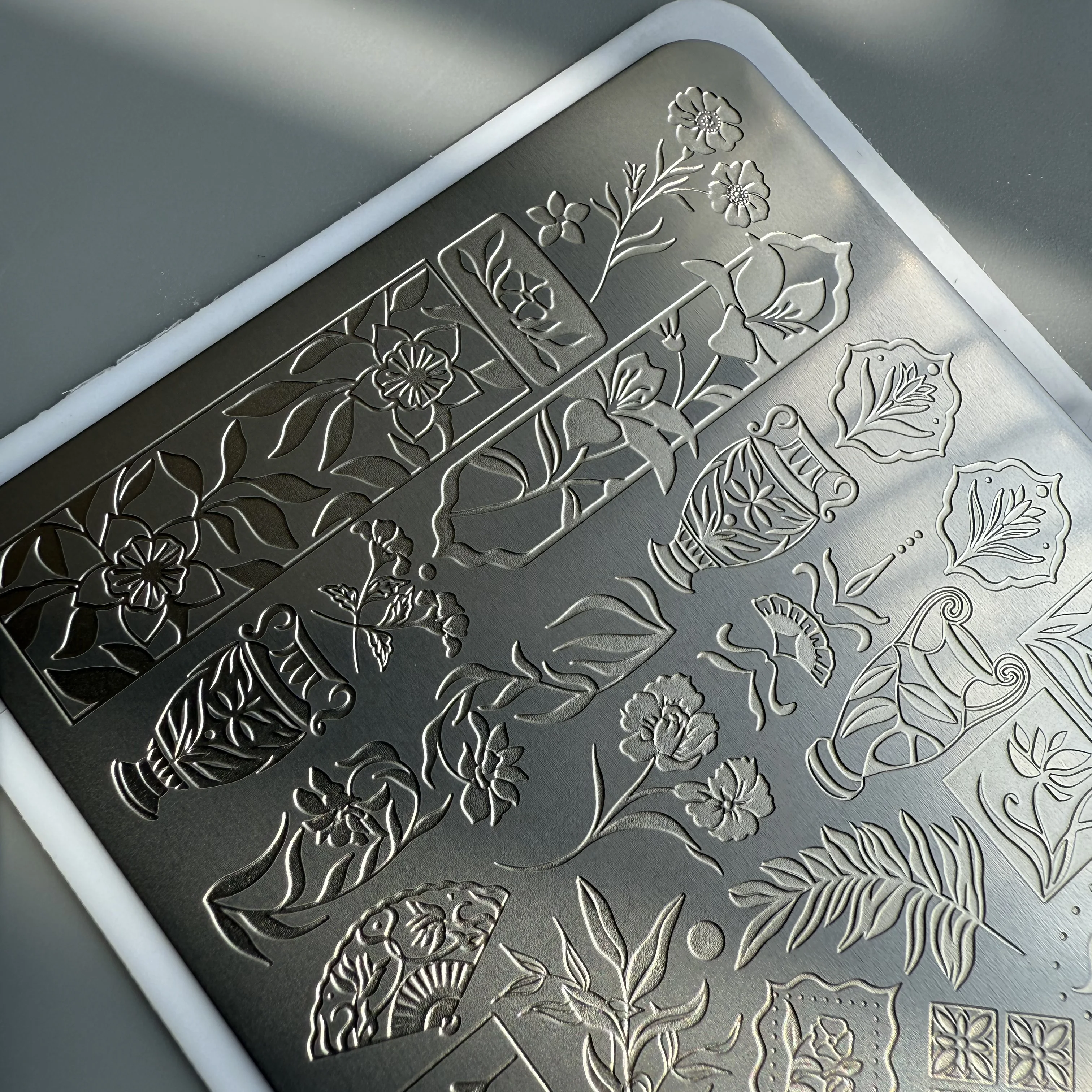XMQ NAIL ART STAMPING PLATES MOON TEMPLATE