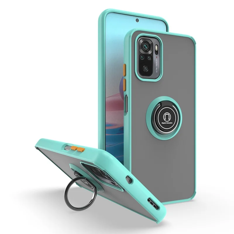 For Xiaomi Poco M5S Case Magnet Car Holder Ring Stand Shockproof Phone Case for Poco Poko Pocco Little M5S M 5S M5 S Back Cover