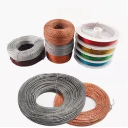 Widely Used Iron thread Sealing Lead Sealing Wire Two Shares 30/40/50/100M/Roll cotton thread copper stainless steel