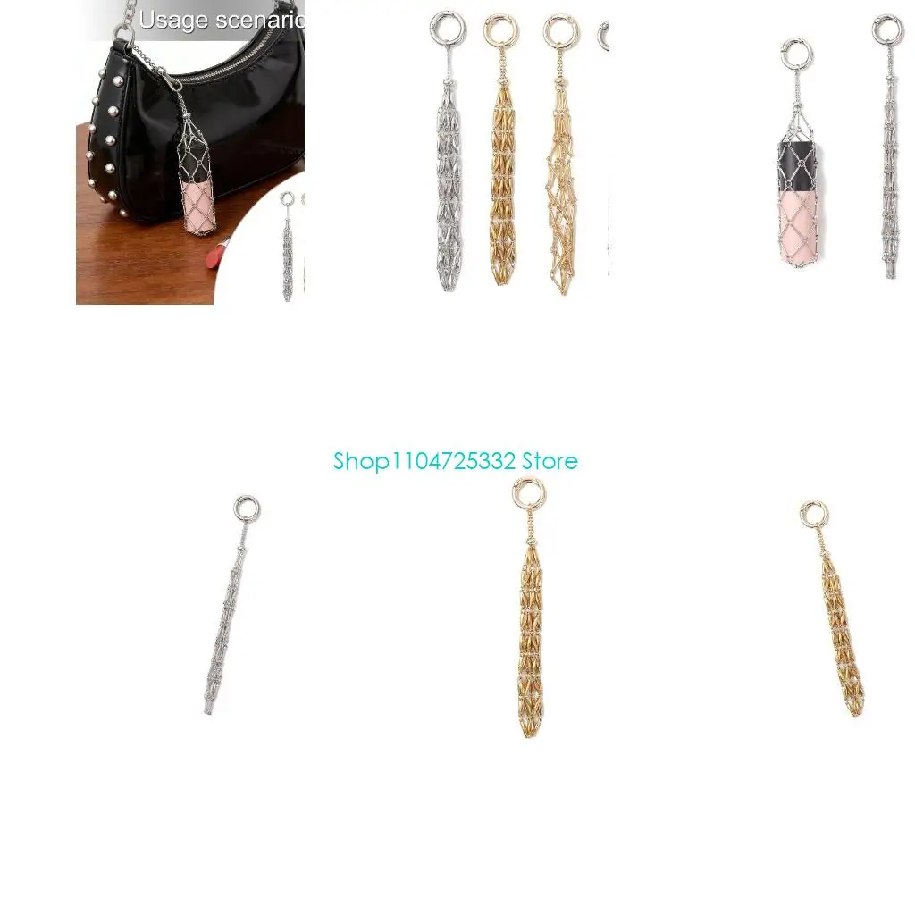 

P5EA Adorable Keychain Accessory Novelty Design For Youngly Adults Teens Fashionable Keychain Decorative Key Holder Keyring
