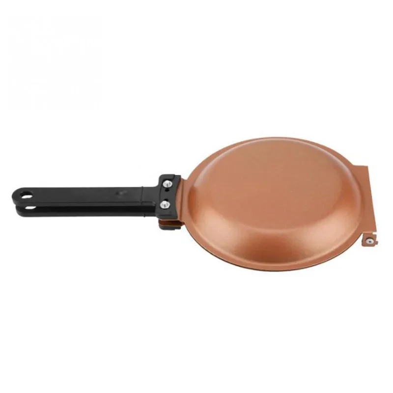 Double Side Non-stick Copper baking Frying Pan Fried Egg Pancake Maker Household Kitchen Cookware For Home Travel crepe maker