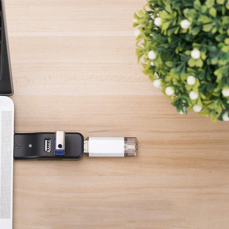 Hub USB 2X a 4 porte, Mini USB 2.0 Data Hub Splitter piccolo portatile, per PC, Laptop, Notebook PC, XPS,Imac e altro ancora