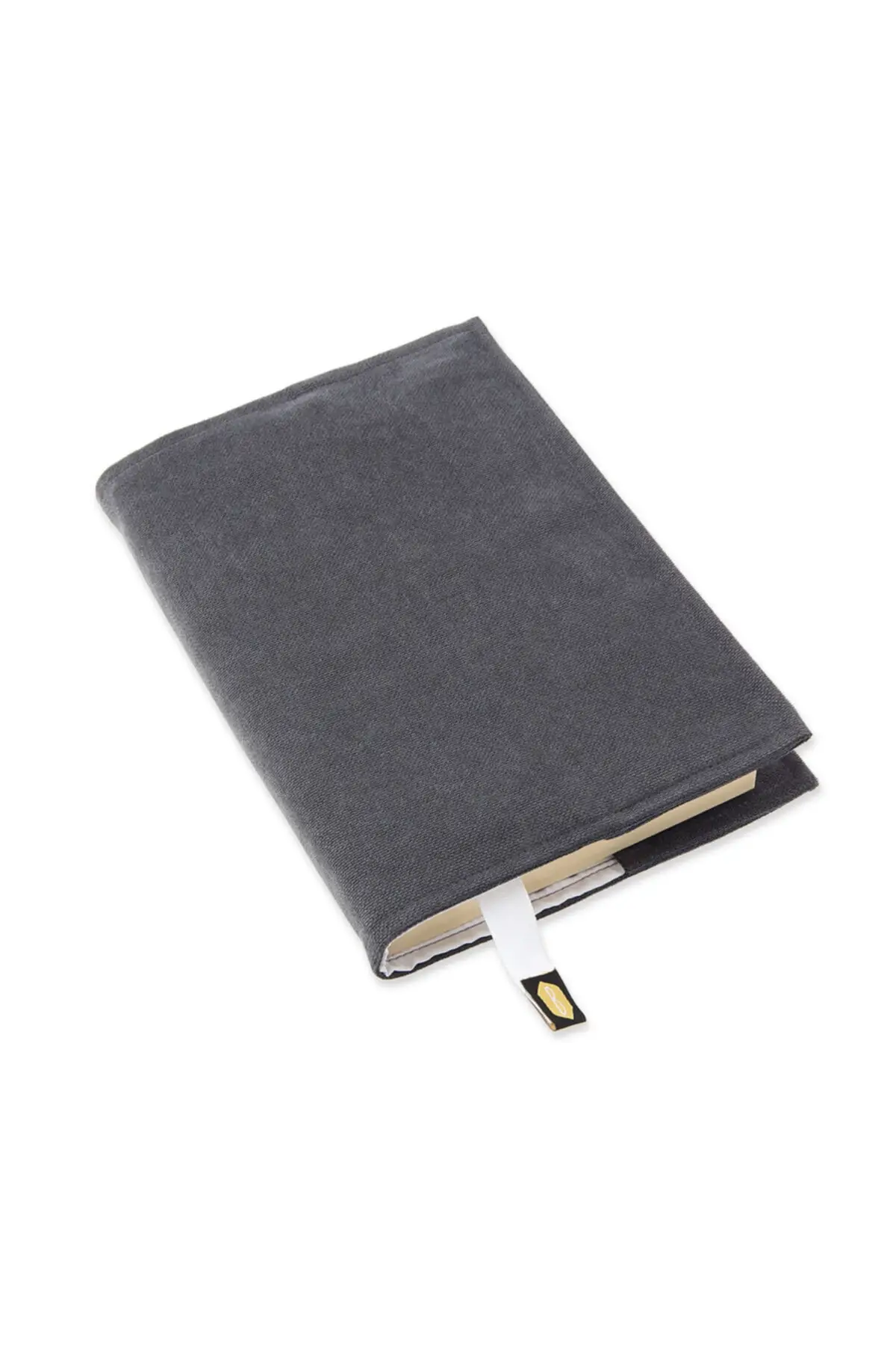 Book Cover, Anthracite, Book Protector, Polyester, Easy-to-Clean Fabric, Special Design, New Trend, You Can Also Gift.