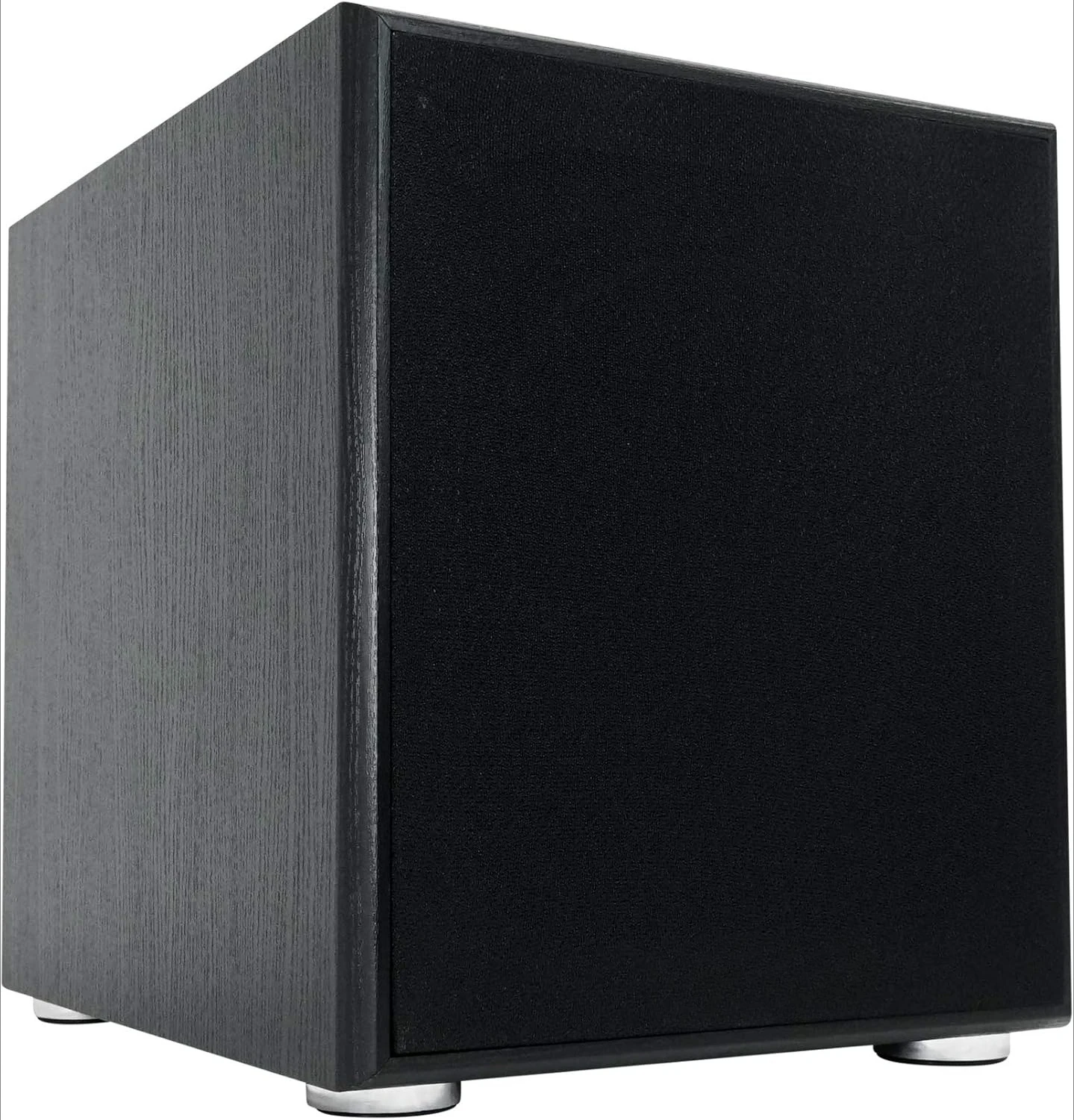 10 مضخم صوت أسود بقدرة 600 وات، مضخم صوت من الفئة D، كروس قابل للتعديل، حاوية MDF للمسرح المنزلي والاستوديو · جديد