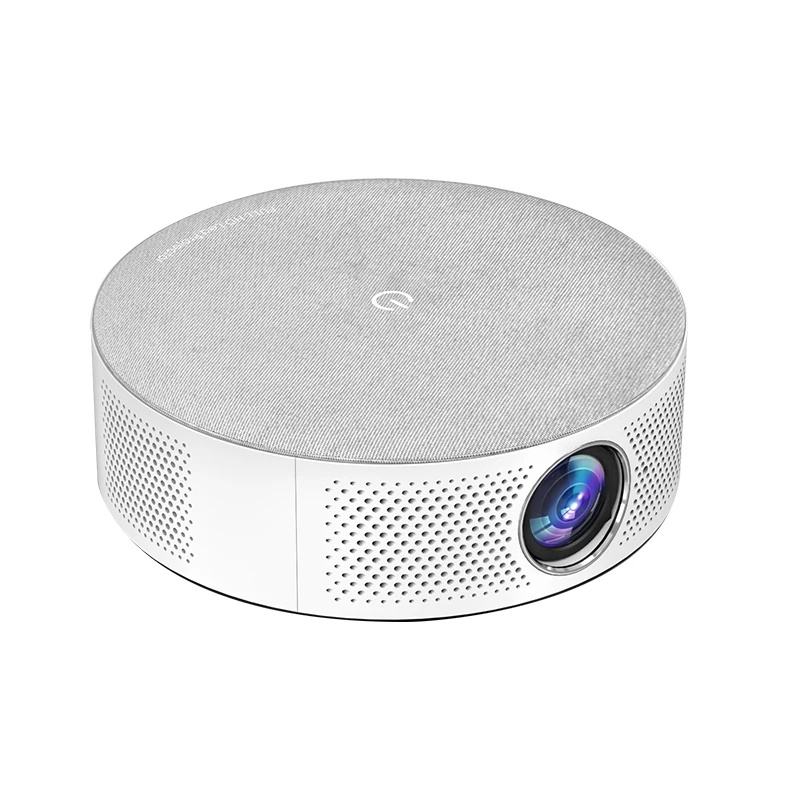 Home Theater LCD Projector with 4K Android 9.0 OS 2+32GB WiFi 750 ANSI Lumens Hologram Projection for Vibrant Visuals