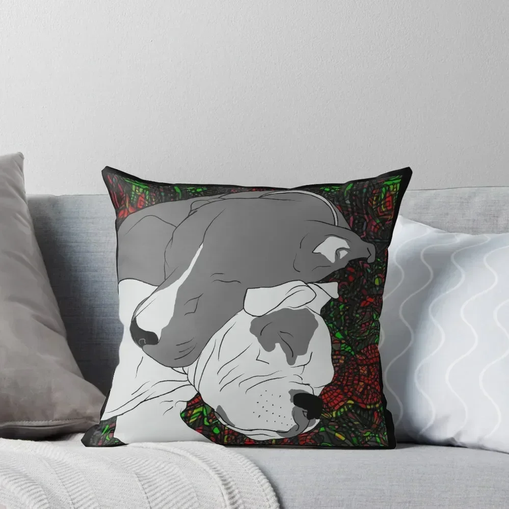 

Gemma and Bosley Throw Pillow Decorative Sofa Cushions ornamental pillows Christmas s Covers Decorative pillowcase pillow