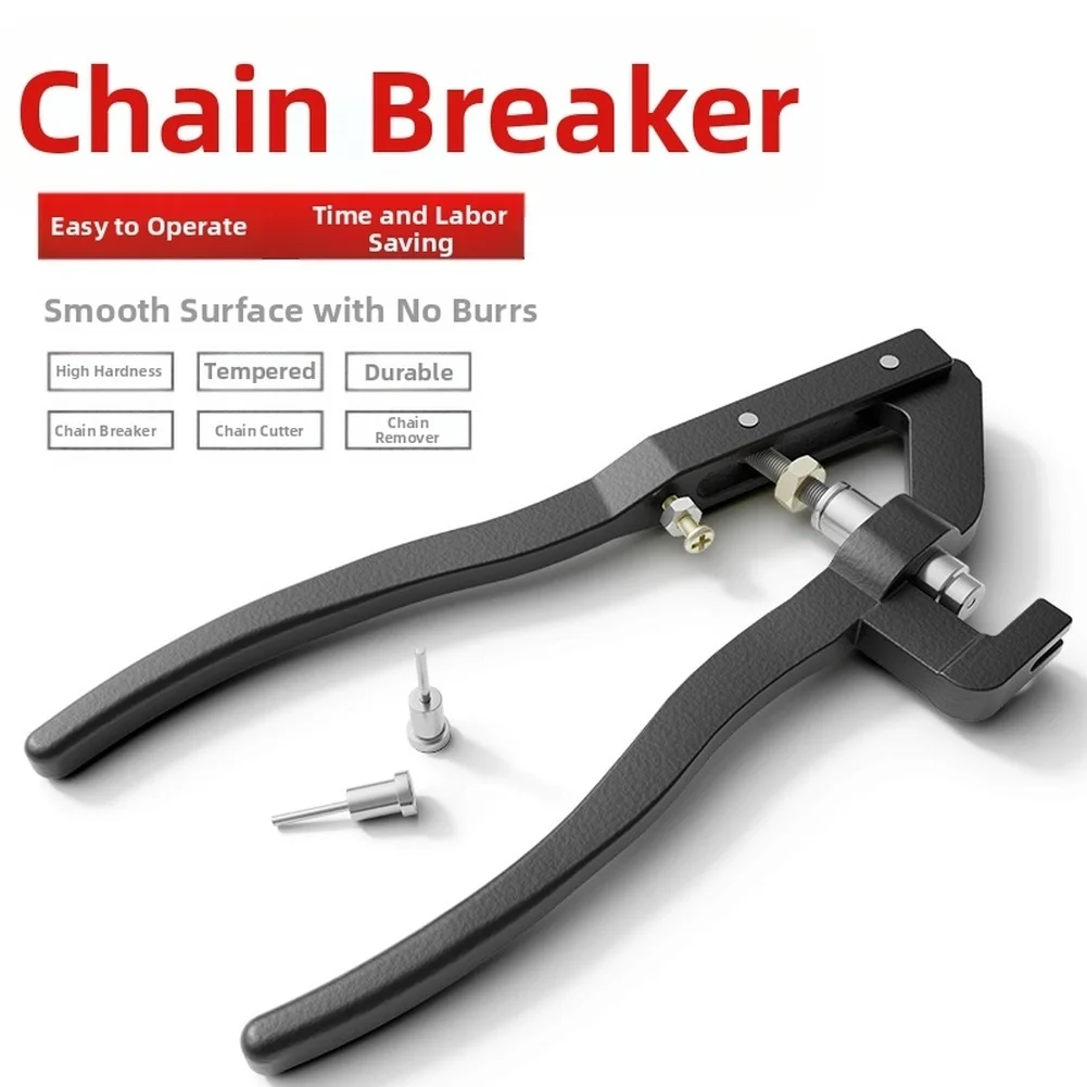 2 Pitch 04C 25H 05B For Motorcycle Bike Chain Breaker Tool for Engine Timing Chains Made from Hardened 45 Steel Material