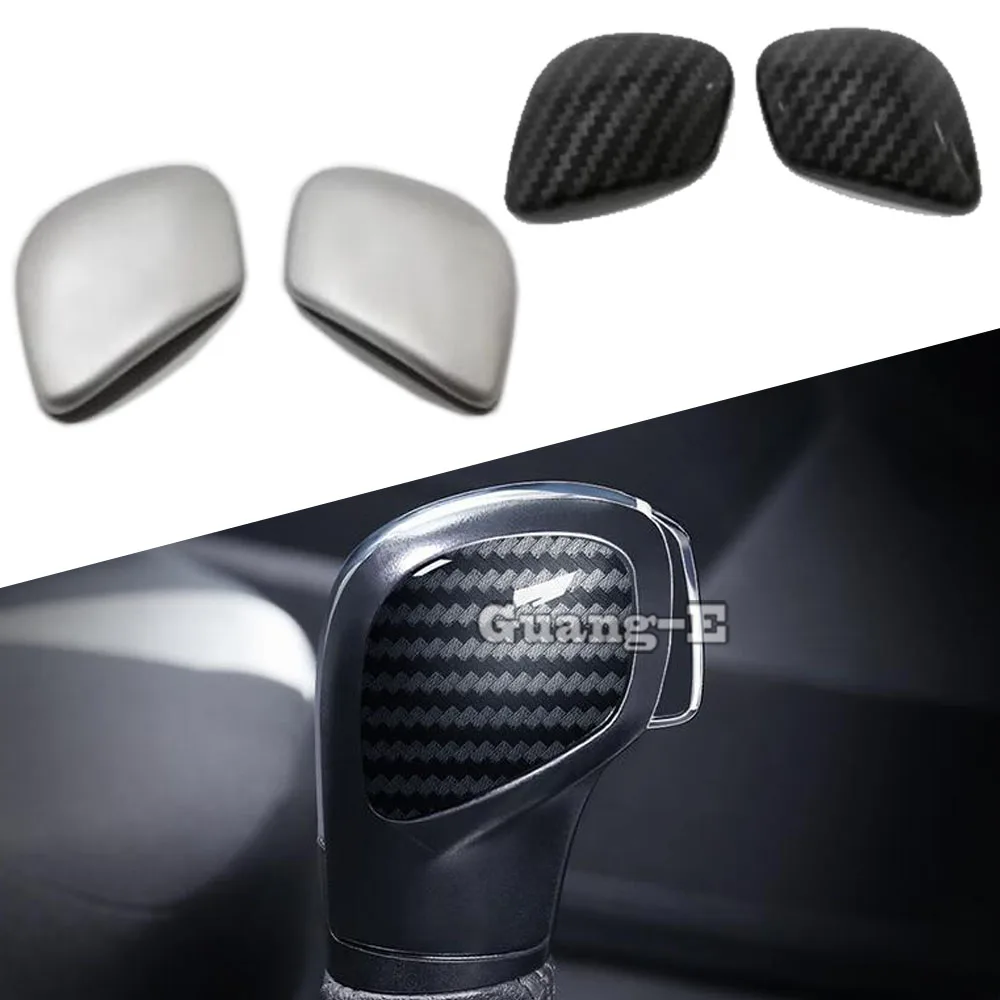 Gear Head Shifting Head Sequin Trim For Volkswagen VW T-ROC TROC 2017 2018 2019 2020 2021 Gear Cover Shift Knob Control Part