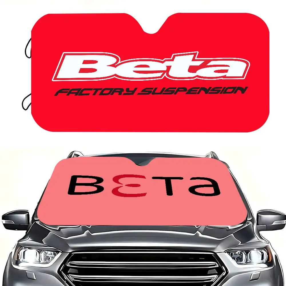 

B-Beta Racing Car Windshield Sun Shade For Sunshade Summer Visor Protector Foldable Blocks UV Rays Protection Accessories