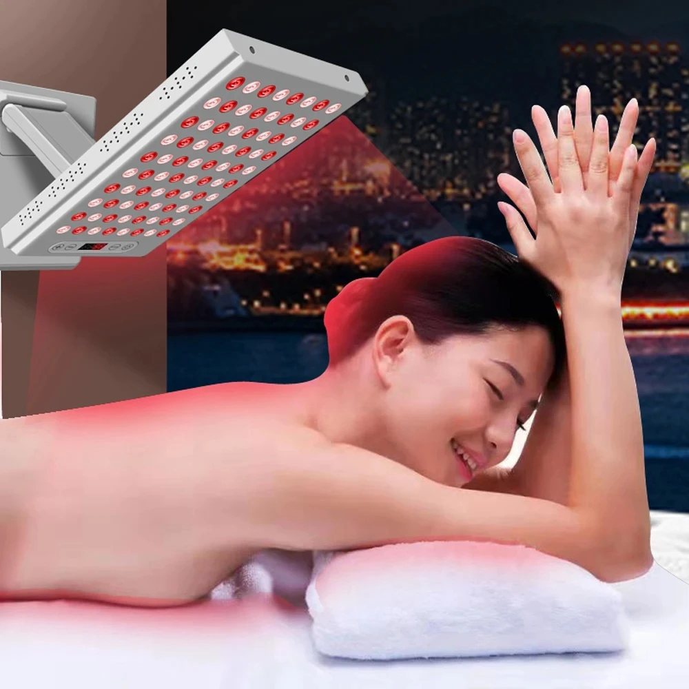 

660nm&850nm Infrared Red Light Therapy Device Skin Tightening Light Pain Relief Red Light Therapy Touch Screen