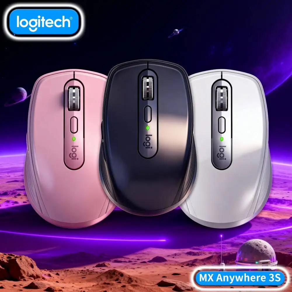 Durable MX Anywhere 3S - 8000 DPI, Hyper-Scroll, Anti-Slip, Perfect for Jewelry Garden & Outdoor Display Event