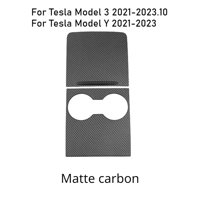Für Tesla Model 3Y Mittelkonsolen-Patch mit Push-Griff, Mittelkonsolen-Panel, ABS-Abdeckung, passend für Original-Auto-Schutzdekor – Detail 10