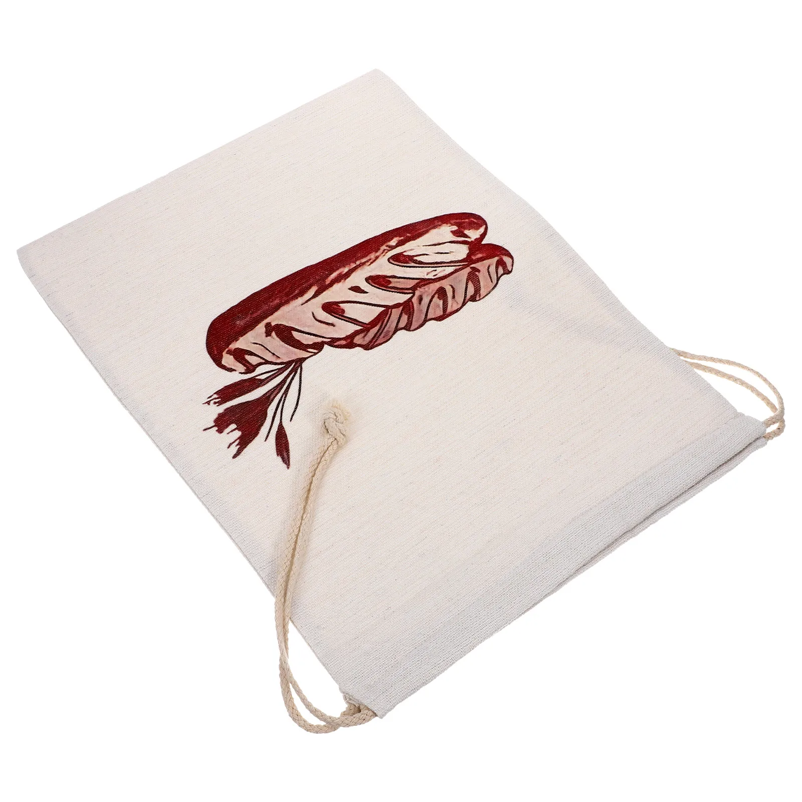 

Drawstring Bag Bread Bakery Bags Sourdough Linen Reusable Food Storage Cloth for