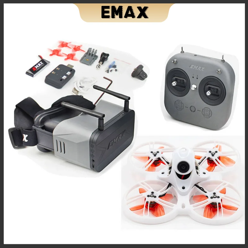 Emax Tinyhawk III RTF Kit 3 FPV Racing Drone F4 15000KV RunCam Nano 4 25-100-200mW VTX 1-2S FrSky D8 w/ Controller or Goggles