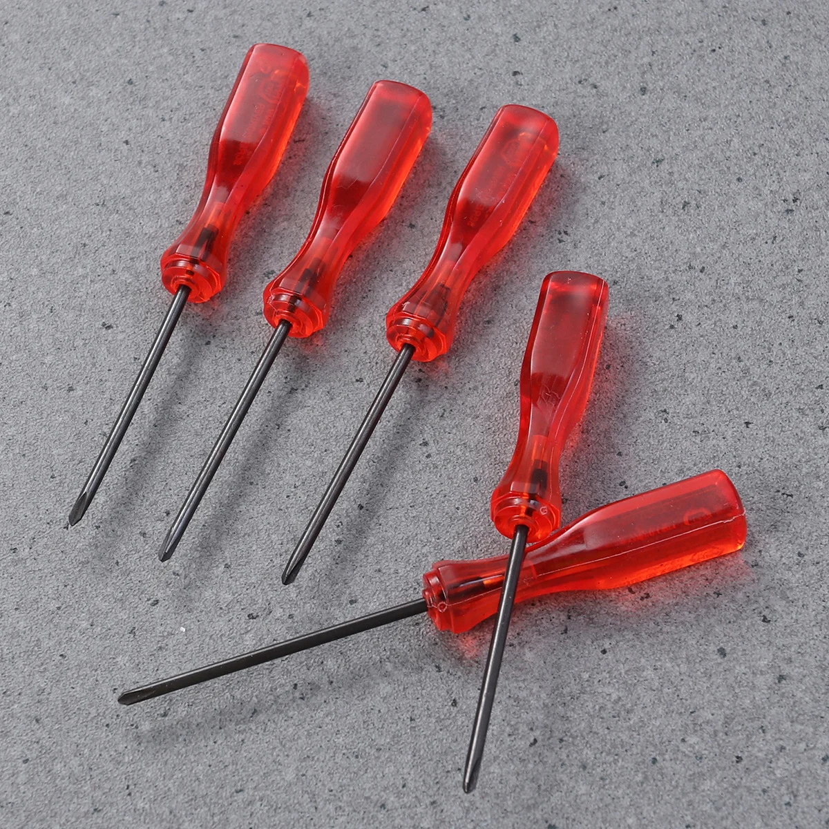 

5Pcs Professional Game Console Screwdriver Set Red Triangle Y-Tip Triwing Driver for Ds Repair Tools Compact and