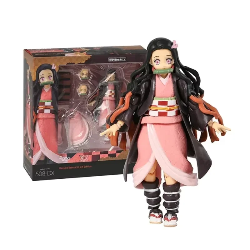 Figuras de acción de Demon Slayer, Kimetsu no Yaiba Rengoku Kyoujurou Tanjirou Kamado Nezuko Agatsuma Zenitsu, juguetes en miniatura, regalos