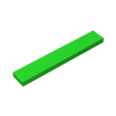 Gobricks GDS-564 Fliese 1 x 6, kompatibel mit Lego 6636 Teilen, technischen DIY-Bausteinen für Kinder