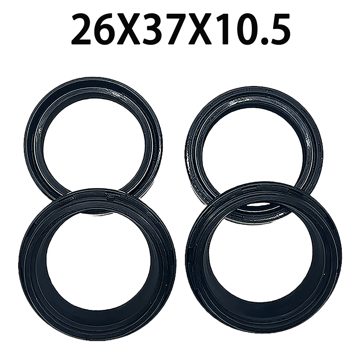 

26X37X10.5mm 26 37 Motorcycle Front Fork Damper Oil Seal Dust Seal For Yamaha BW'S 50 CRZ50 DT50 JOG50 NEO50 RD50 26*37*10.5