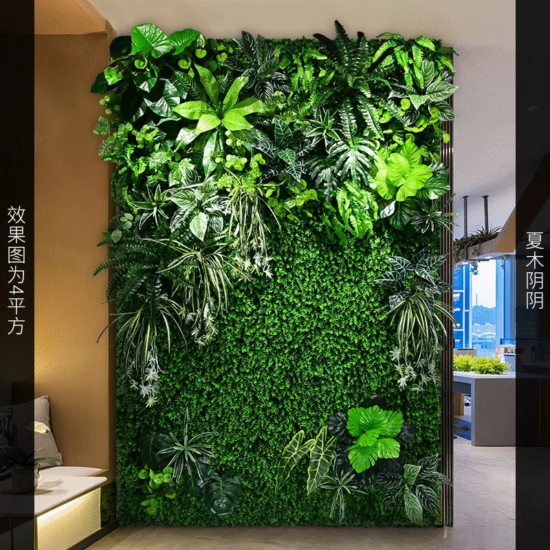 40X120CM Künstliche 3D Pflanze Wand Dekoration Hintergrund Wand Pflanze Landschaft Geeignet Für Hotel Hochzeit Party Dekoration