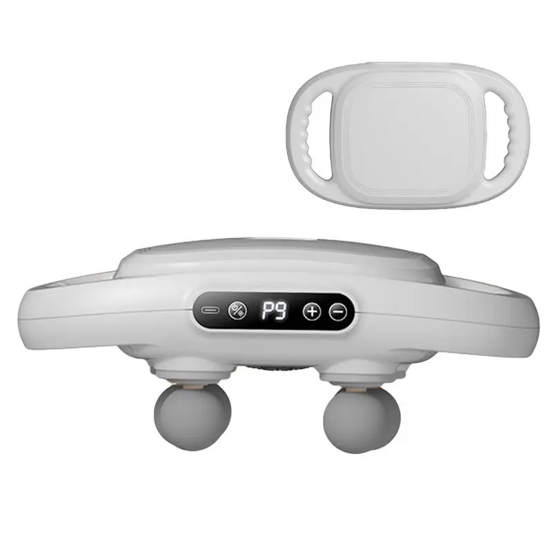 

Hand-Held Massager With Hand Grip 6-Heads Percussion Muscle Massager Quiet Muscle Relief Device With Hand Grip Athlete's Back