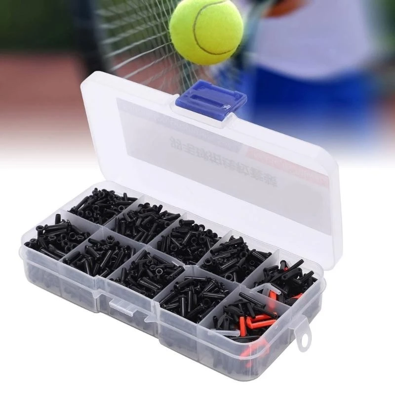 

Бадминтон Racket Grommets Set Set Racquet Eyelets инструмент защиты защиты для ракетки для защиты строки ракетки